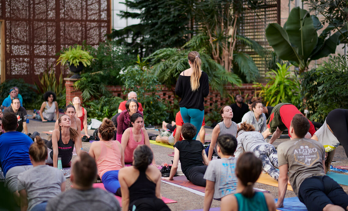 Yoga in the Park – Fairmount Park Conservancy