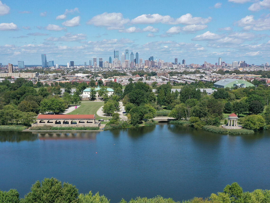 fdr park drone shot wrt